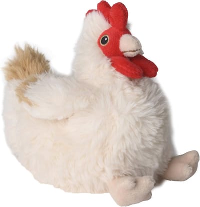 Warm Kussen/Hug Toy - Kippen met Verwijderbare Lavendelvulling 20 cm - 280 g