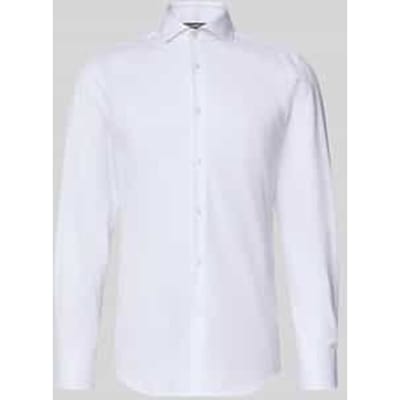 Slim fit zakelijk overhemd van pure katoen model 'H-HANK-SP-B1-C1-263'
