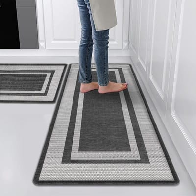 Nieuw entreehal langstrook tapijt olie-absorberend en vlekbestendig antislipmat keuken oliebestendige vloermat voor thuisgebruik 150*44*1.0cm
