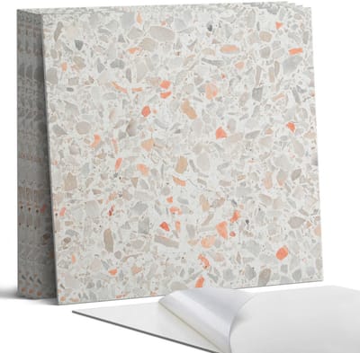 Coloray Wandpanelen Zelfklevend - Patroon met steeninsluitingen Zelfklevende Wandpanelen - 50 cm x 50 cm - Grijs Wandpaneel PVC - 4 stuks - Texturen Wandpanelen Zelfklevend - Wandpanelen Keuken - Wandpaneel Badkamer