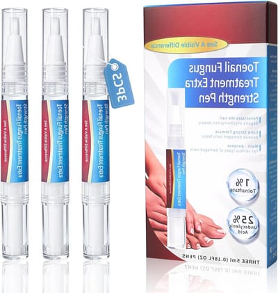 Nail Care Set met 3 Pen voor Nagelverzorging, Schimmelbehandeling en Herstel voor Gebroken en Verkleurde Nagels met Tea Tree Olie, Vitamine E en Citroen