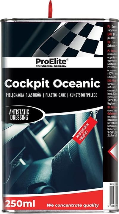 Pro Elite | Cockpit / dashboard reiniger voor auto | Fles 250 ml | Interior clean | Auto wassen | Reiniger auto | Cleaner | Met gratis spons | Auto wassen | Car cleaning