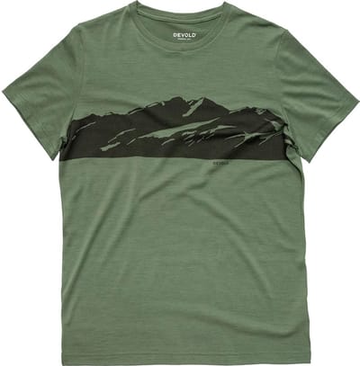 Devold Of Norway View T-shirt Met Korte Mouwen Groen S Man