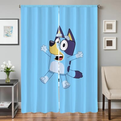 Home Interieur Keuken Gordijnen voor Woonkamer 2 Stuks Verduisterende Gordijnen Deurgordijn B-bluey-y Scheidingswand Slaapkamer Decoratie W50xH70cmx2pcs-CL blue