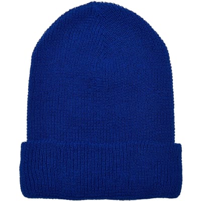 Urban Classics - Recycled Yarn Waffle Knit Beanie Muts - Blauw