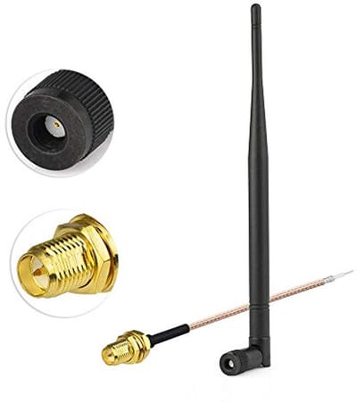 868MHz Antenne RP-SMA Mannelijke Adapter en Vrouwelijke Schot Pigtail Kabel