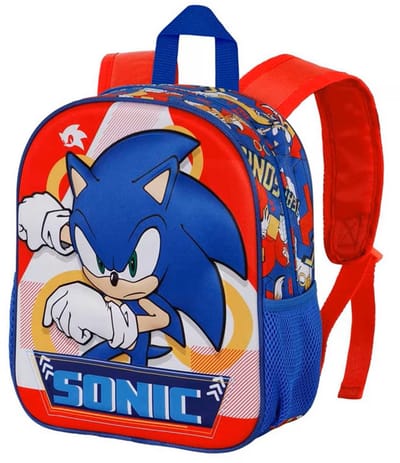 Sonic Rugzak 3D Game Set Ready! - Hoogte 31cm