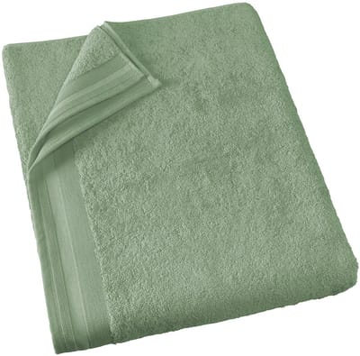 De Witte Lietaer Badlaken Contessa, Sea Green - 100 x 150 cm - Katoen