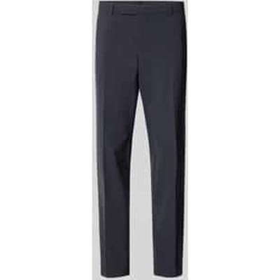 Regular fit pantalon van scheerwolmix model 'H-LEON-MM-C-NF'