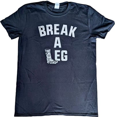Foo Fighters - Break A Leg Heren T-shirt - S - Zwart