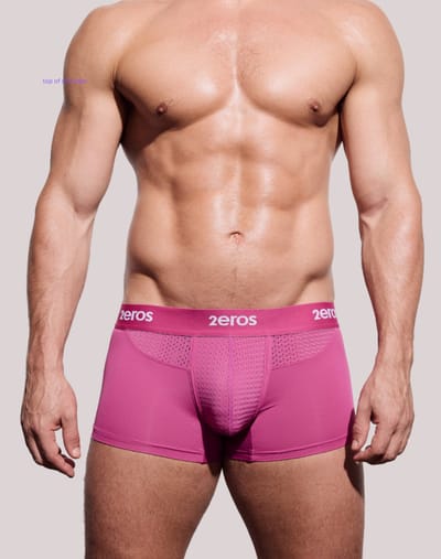 2EROS Aktiv NRG Trunk Fuchsia - MAAT S - Heren Ondergoed - Boxershort voor Man - Mannen Boxershort