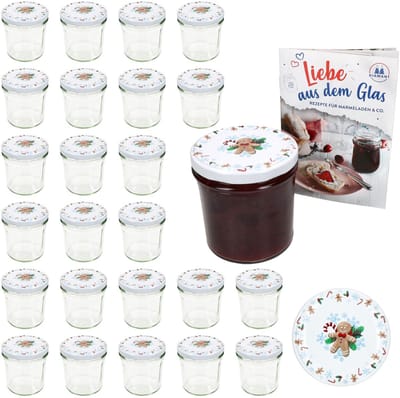 Set van 25 bekers 350 ml To 82 Candyman deksel incl. receptenboekje