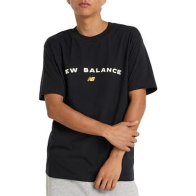 T-shirt Korte Mouw New Balance MT51506BK