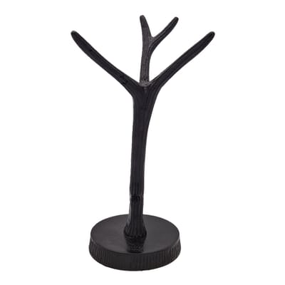 Deco4yourhome® - Sieraden Boom - Metaal - Tree - Maat S - Zwart - Sieradenboom