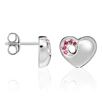 Orphelia Dames 925 Sterling Zilveren Stud Oorbellen - Zilver ZO-5020