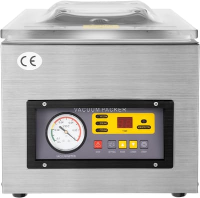 Vacuümmachine - Vacumeermachine Voedsel - Voedsel Bewaren - 3-in-1 Functie - 30 x 26 cm - Zilver