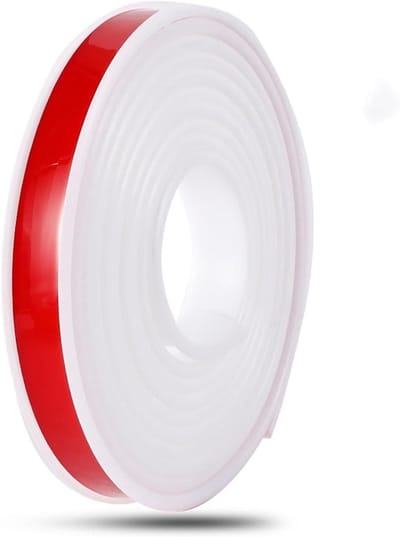 Meubelrandbescherming U-vorm - Randverlijming Kantenband - Meubels Beveiligen - Zelfklevend TPE Materiaal - 5 Meter - Wit