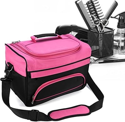 JHUBERS- Kapperszak Grote Capaciteit - Professionele Organizer - Haargereedschap - Cosmetische Beugel - Accessoire Zakken - Duurzaam Materiaal - Beautycase