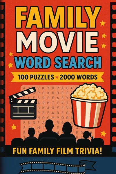 Film Zoekwoordenboek - Puzzelboek Films - Ontspanning Gezin - 100 Puzzels 2000 Woorden - 15x23 cm