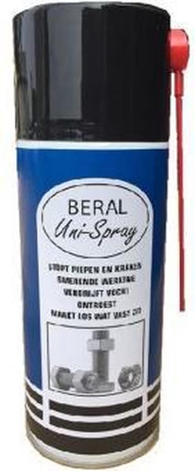 Beral multispray 400 ml, de probleemoplosser in huis, bedrijf, auto, boot etc!