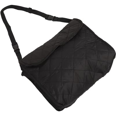 Sac à dos pour fauteuil roulant Bande réfléchissante Taille standard Matériau durable Pochette pour fauteuil roulant pour chariot de fauteuil roulant black