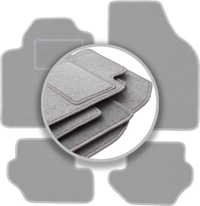 Grijze automatten voor: Ford Fiesta MK3 hatchback (1989-1996)