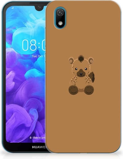 Huawei Y5 (2019) Telefoonhoesje met Naam Baby Hyena