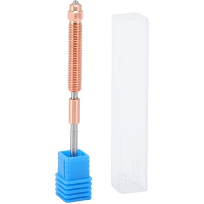 Snelwissel Mondstuk Vervanging voor Creality K2 Plus 3D Printer M6x76mm Volledig Metalen Geïntegreerd Mondstuk