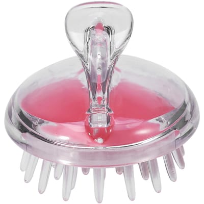 Gezondheidszorg Shampoo Haar Hoofdhuid Masseerder Doucheborstel Haar Wassen Massage Kam Schoonheidsgereedschap Roze
