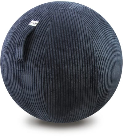Vluv VLIP BOL zitbal - ergonomisch - voor kinderen - zacht & comfortabele stof - 50-55cm Navy
