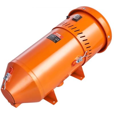 VEVOR stofafzuigsysteem: 1450 W stofafzuigunit met terugwinning van straalmiddel en een capaciteit van 6,8 liter – universeel compatibel met straalcabines en straalapparatuur.