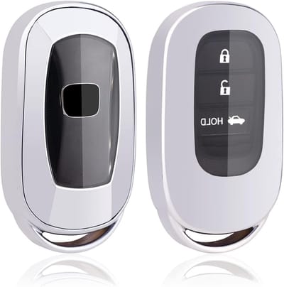 Hoge Glans TPU Siliconen Sleutelhoes voor Honda HR-V en Civic 2022 - Bescherming, Sleutelaccessoires, Auto Key Cover