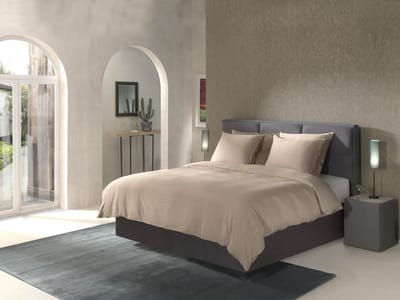 Yellow Dekbedovertrek Bamboo - Tweepersoons - 200x200-220 cm - Desert Sand