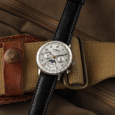 Zeppelin LZ 129 Hindenburg 7037-1 LZ 129 Hindenburg Mondphase Horloge