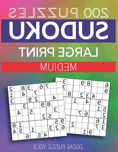 Sudoku Puzzelboek - Grote Cijfers - Hersenen Trainen - 200 Medium Puzzels - Large Print 8.5x11 - Niet gespecificeerd