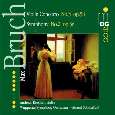 Andreas Krecher, Wuppertal Symphony Orchestra, Gernot Schmalfuß - Bruch: Violin Concerto No.3, Op.58 | Symphony No.2, Op.36 (CD)