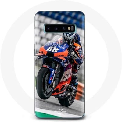 Hoesje - Maniacase - Samsung Galaxy S10 - Miguel Oliveira Moto GP 88 - Siliconen - Zwart