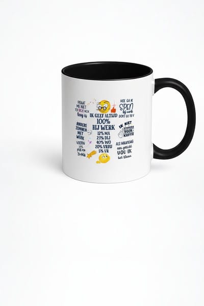 Nevolis® | Espressomok 330ml met Uniek Design | Ontwerp Jouw Eigen Mok | Handgemaakt Cadeau voor Koffieliefhebbers | Gepersonaliseerd op Aanvraag | Enkel of Grote Bestelling