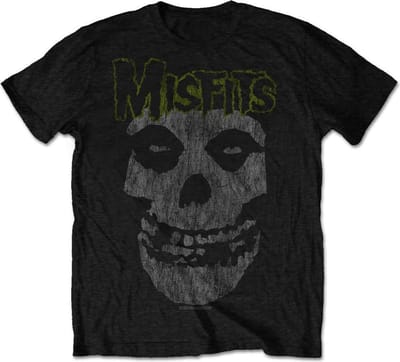 Misfits - Classic Vintage Heren T-shirt - S - Zwart