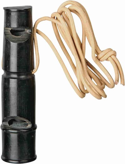 Buffelhoorn Fluitje voor Honden Training - 9 cm