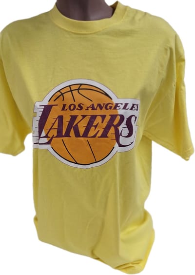 LA LAKERS-T-SHIRT - YELLOW- S