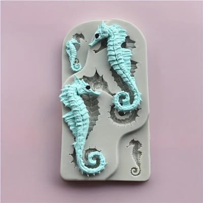 Zeezeepaardje Siliconen Vorm DIY Klei Vorm gray