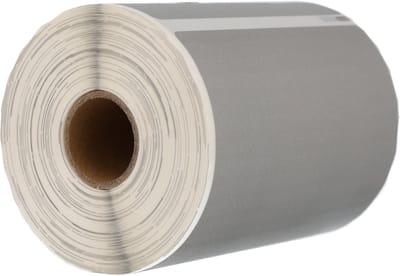DULA Dymo Compatible labels - Zilver - S0904980 - Grote verzendetiketten - 1 rol - 104 x 159 mm - 220 labels per rol