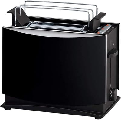 Broodrooster - Rooster Bakmachine - Ontbijt Maken - Dubbelzijdige Bakplaat - 25x16.3x28.5cm - Multicolor