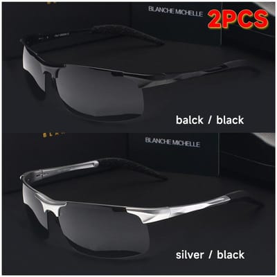 Hoge Kwaliteit Ultra-Licht Aluminium Magnesium Sport Zonnebril Voor Heren UV400 Rechthoekig Goud Buiten Voor Chauffeurs Zonnebril