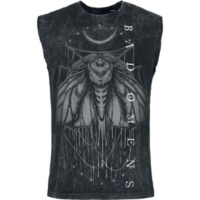 Bad Omens Tanktop - Shadow Moth - S tot 4XL - voor Mannen - grijs