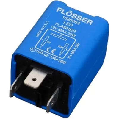 centrale knipperende flosser voor auto 1620003 / 3 aansluitingen nieuw