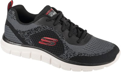 Skechers Track - Leshur, Mannen, Zwart, Sneakers, maat: 42,5