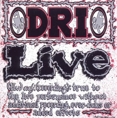 Dirty Rotten Imbeciles - Live (CD)