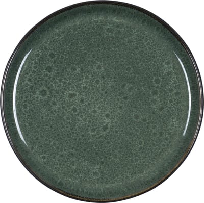 BITZ Gastro Bord Dia. 21 x 2,0 cm Zwart/Groen